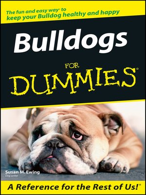 cover image of Bulldogs For Dummies